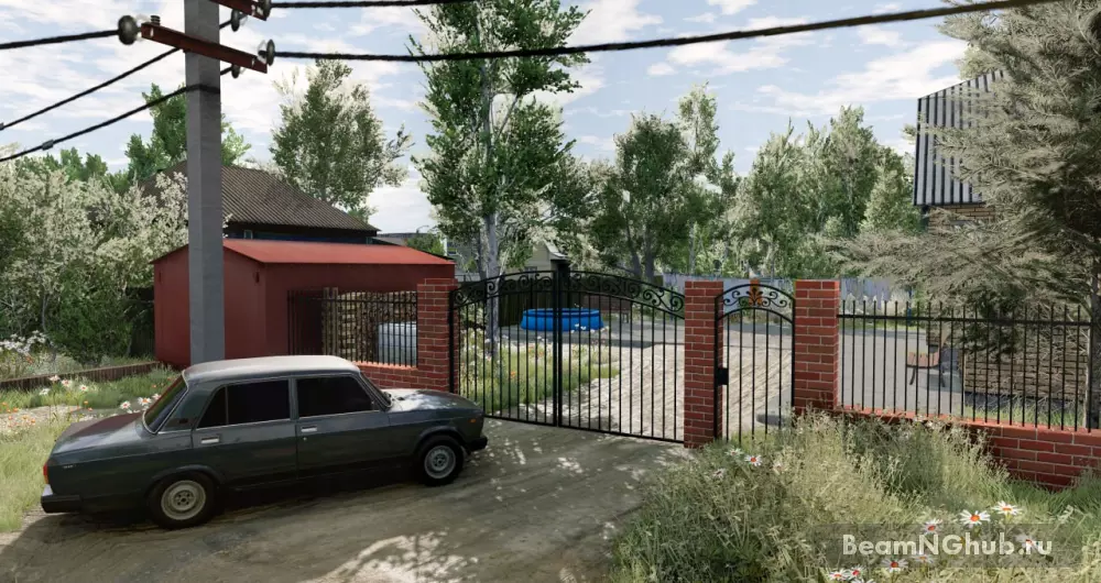 Карта "Калач на Дону" для BeamNG.drive