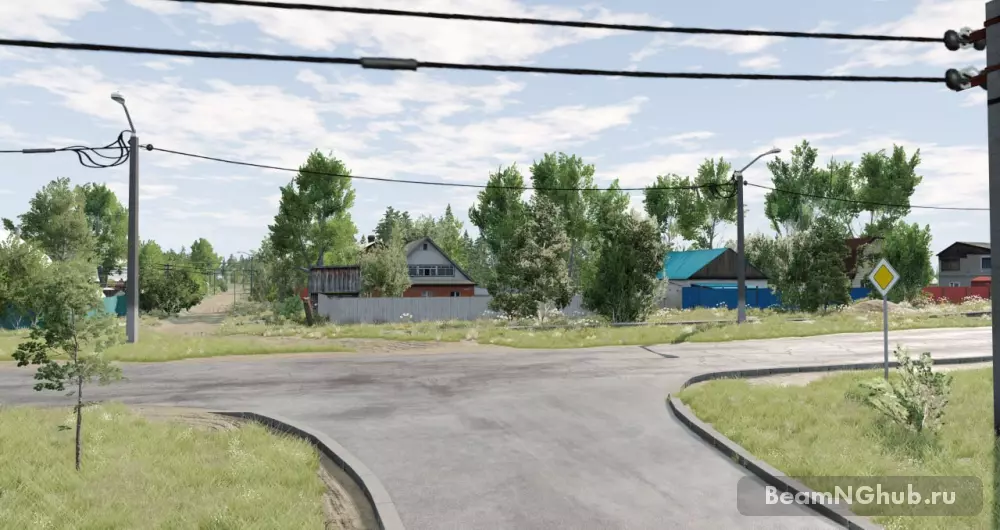 Карта "Калач на Дону" для BeamNG.drive