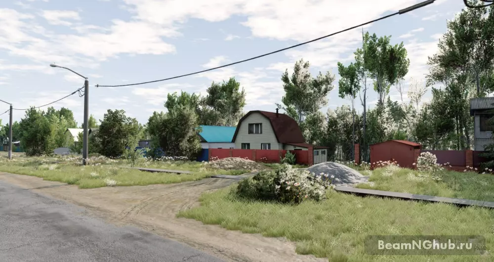 Карта "Калач на Дону" для BeamNG.drive