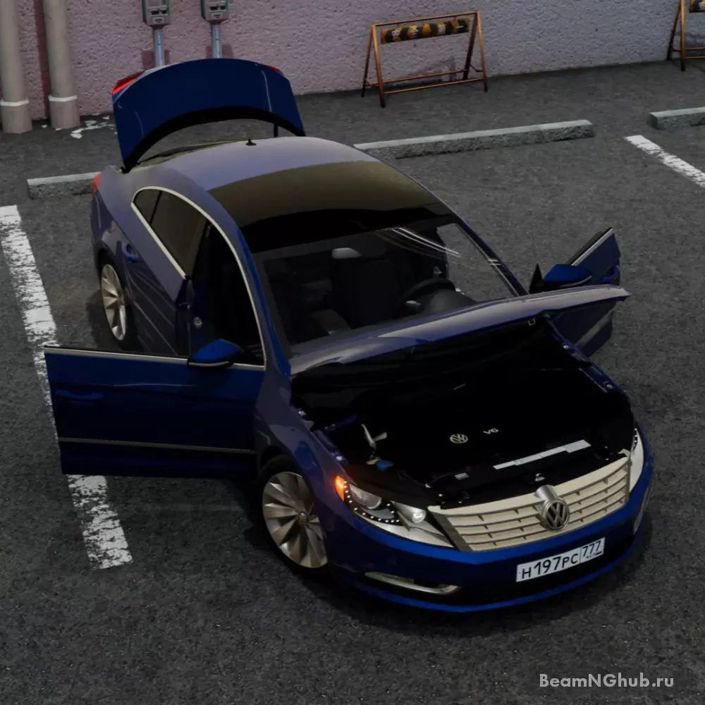 Volkswagen Passat CC для BeamNG.drive
