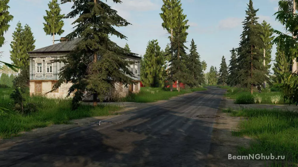 Карта "Забытые Земли" для BeamNG.drive