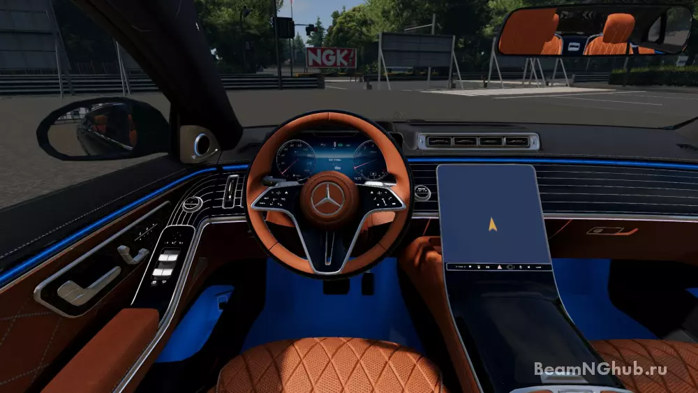 Mercedes-Benz W223 Pullman для BeamNG.drive
