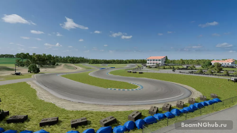Карта "Usair Raceway" для BeamNG.drive