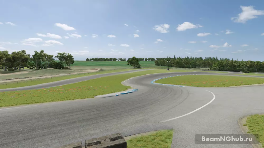 Карта "Usair Raceway" для BeamNG.drive