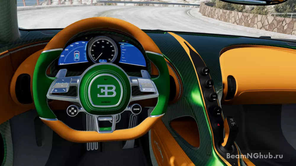 Bugatti Mistral для BeamNG.drive