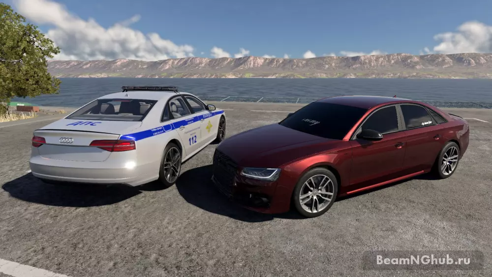 Audi S8 D4 для BeamNG.drive