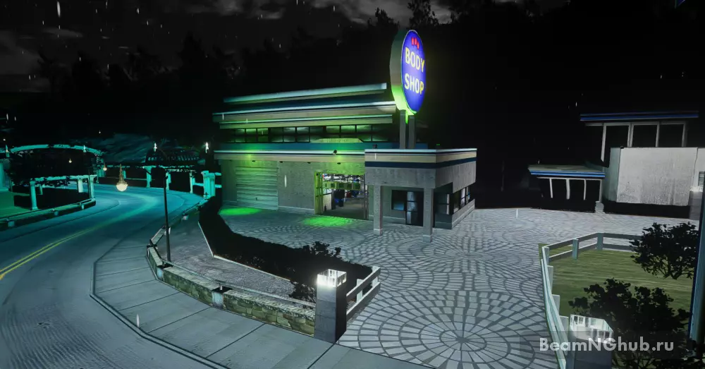 Карта "NFS: Underground 2 - Jackson Heights" для BeamNG.drive