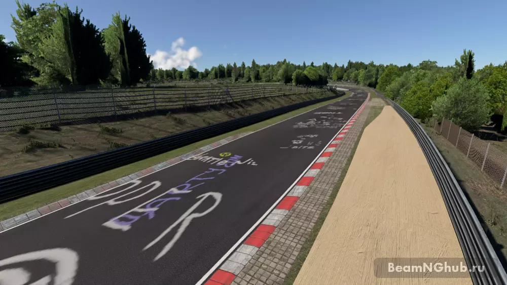 Карта "Nürburgring Nordschleife + GP Track" для BeamNG.drive