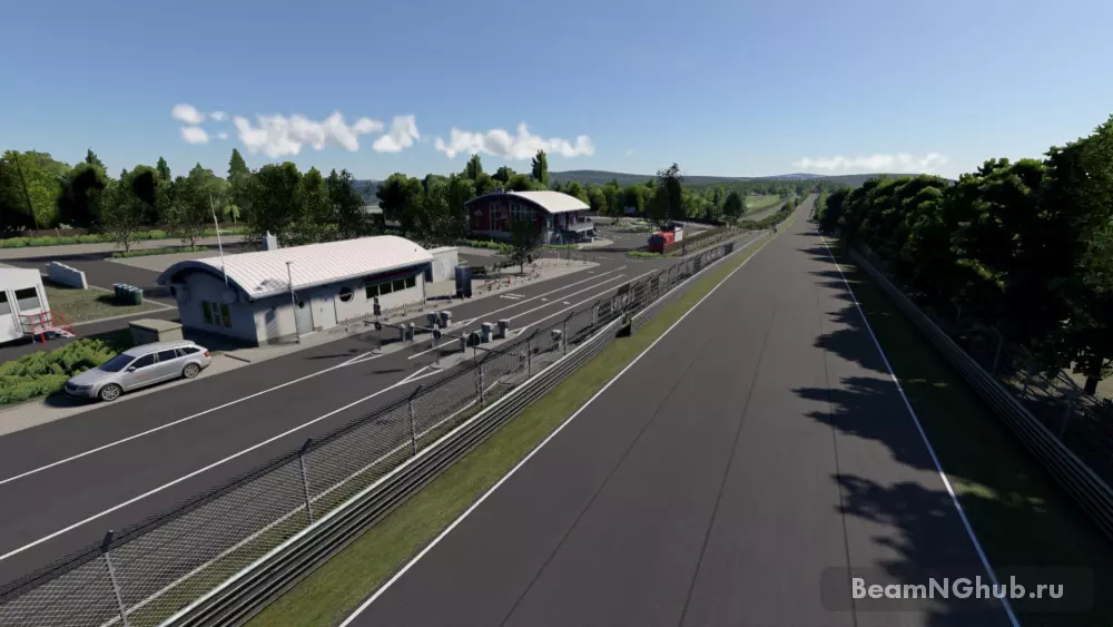 Карта "Nürburgring Nordschleife + GP Track" для BeamNG.drive