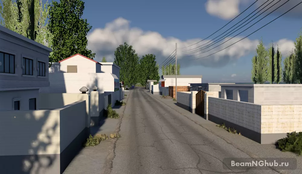 Карта "North China Countryside" для BeamNG.drive